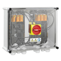 WEIDMÜLLER 2683150000 PV-Anschlußbox 2 MPPT, 3IN/3OUT pro MPPT, ÜSS Typ I/II, Trennschalter, Vers. PVN1M2I6S0FXV1O0TXPX10 Verpackungseinheit:1ST