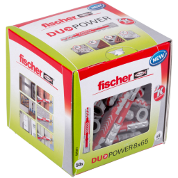 FISCHER DÜBEL 538251 Duopower 8 x 65 - VPE=50ST Duopower  Verpackungseinheit:50ST