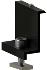 ALUMERO 21375 Alumero Abschlussklemme 30 mit Pin L=50 mm  Verpackungseinheit:1ST