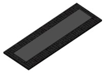 AEROCOMPACT 759090-290 PP290/102 Bautenschutzmatte 290x102x3,8 mm  Verpackungseinheit:1ST