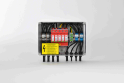 ALVA GAK-2MP-2I1O-T2-MC4 PV-Anschlußbox 2 MPPT, 2IN/1OUT pro MPPT, ÜSS Typ II, MC4  Verpackungseinheit:1ST