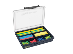 CIMCO 181690 Schrumpfschlauch-Set COLOUR in stabiler Sortimentsbox  Verpackungseinheit:1ST
