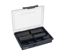 CIMCO 181680 Schrumpfschlauch-Set BLACK, in stabiler Sortimentsbox, 130-teilig  Verpackungseinheit:1ST