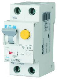 EATON 182886 FI/LS-Schalter Typ A/G  10kA B 13A/1pol+N/30mA  2TE PKNM-13/1N/B/003-G/A-MW Verpackungseinheit:1ST