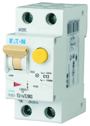 EATON 236128 FI/LS-Schalter Typ AC  10kA B 13A/1pol+N/30mA  2TE PKNM-13/1N/B/003-MW Verpackungseinheit:1ST