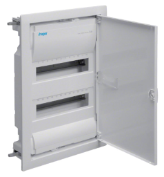 HAGER VH24AT Kleinv.,Volta,HWV,2x12PLE,IP30  Verpackungseinheit:1ST