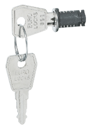 LEGRAND 001966 Schloss, mit 2 Schlüsseln (Schliessung N r.850),z.Einbau in Plexo³ Verteilertüren  Verpackungseinheit:1ST