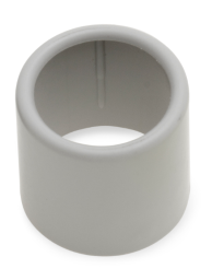ALVA PVC-END 32 PVC Endtülle Ø32mm hellgrau zum Kabelschutz an Rohrkanten  Verpackungseinheit:1ST
